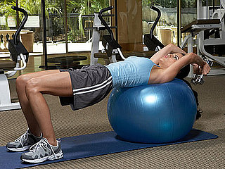 Ball Exercise to Work the Abs and Triceps