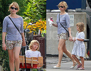 Pictures of Michelle Williams With Matilda Ledger in Canada