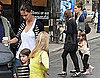 Katie Holmes and Suri Cruise Leaving a Coffee Shop in Toronto