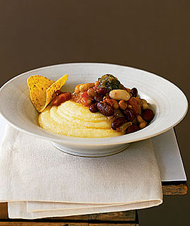 Easy, Healthy Budget Recipe For Vegetable Chili With Polenta