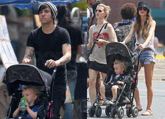 Pictures of Ashlee Simpson, Pete Wentz and Bronx