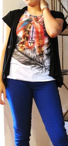 Black Short Sleeve Cardi