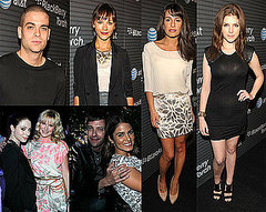 Lea, Nikki, and Kristin Play Telephone at the BlackBerry Party in LA