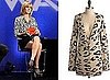 Heidi Klum Wears Oversized Leopard Print Chloé Top on Project Runway