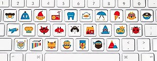 Keyboard Stickers For Kids