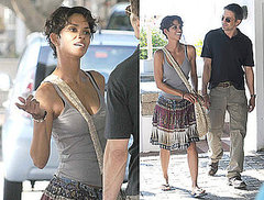 Pictures of Halle Berry and Olivier Martinez on the Set of Dark Tide in South Africa