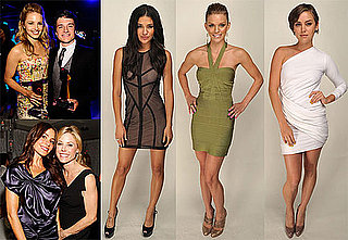 Pictures of Dianna Agron, Jessica Stroup, and AnnaLynne McCord at the Breakthrough of the Year Awards