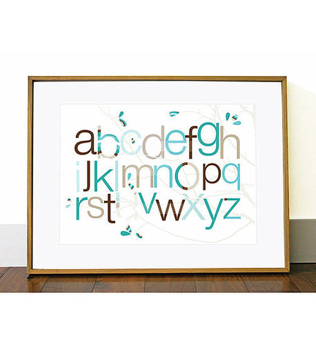 Alphabet Wall Art Alphabet Wall Art