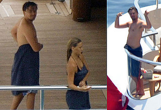 Pictures of Leonardo DiCaprio Shirtless with Bar Refaeli In ITaly