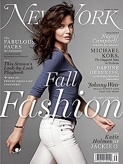 Katie Holmes in New York Magazine For The Romantics
