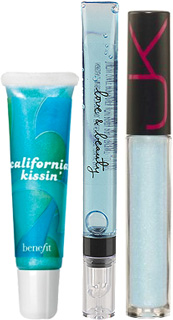 How to Wear Blue Lip Gloss