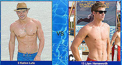 Kellan Lutz vs. Liam Hemsworth — Battle of the Hearthrobs!