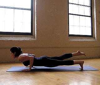 How to Do One-Legged Four-Limbed Staff Pose