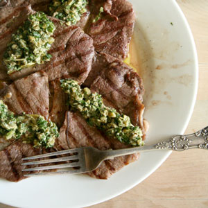 Easy Recipe For Grilled Steak With Sauce Vierge
