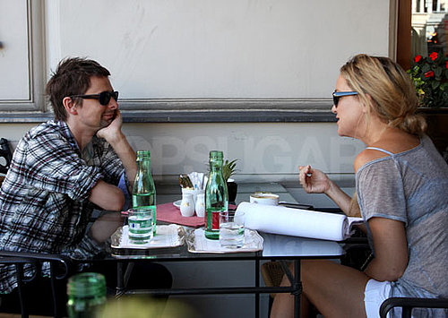 Pictures of Kate Hudson and Muse Lead Singer Matthew Bellamy in Vienna