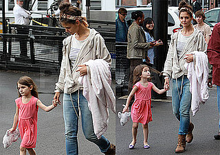 Pictures of Katie Holmes and Suri Cruise Together in Toronto
