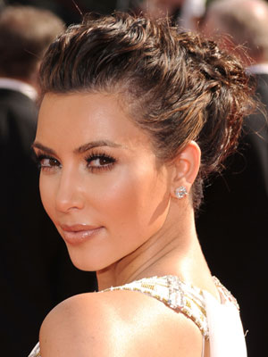 Kim Kardashian at 2010 Emmy Awards