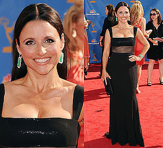 Julia Louis-Dreyfus Wears Narciso Rodriguez to 2010 Primetime Emmy Awards