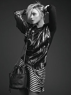 Photos of Jessica Stam for Rachel Rachel Roy Collection