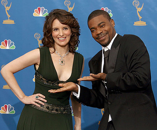 30 Rock costars Tina Fey and Tracy Morgan joked around in 2006.
30 Rock costars Tina Fey and Tracy Morgan joked around in 2006.