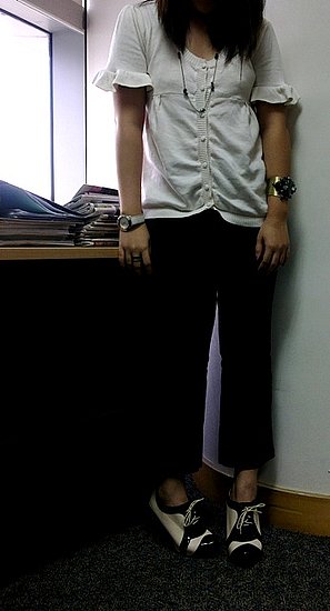 Black and white