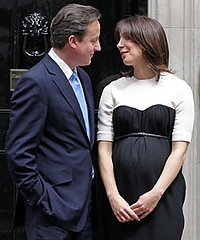 Pictures of Prime Minister David Cameron With Pregnant Samantha Cameron Who Has Given Birth to a Daughter Early Pictures of Prime Minister David Cameron With Pregnant Samantha Cameron Who Has Given Birth to a Daughter Early