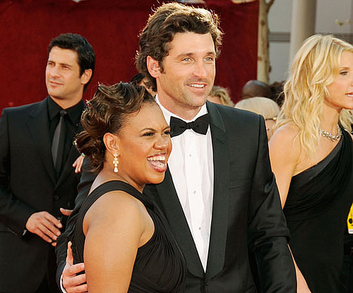 Patrick Dempsey and Chandra Wilson showed their smiles on the red carpet in 2008.
Patrick Dempsey and Chandra Wilson showed their smiles on the red carpet in 2008.