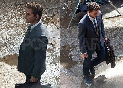 Pictures of Shia LaBeouf on the Set of Transformers 3
