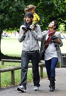 Pictures of Halle Berry and Gabriel Aubry With Daughter in London