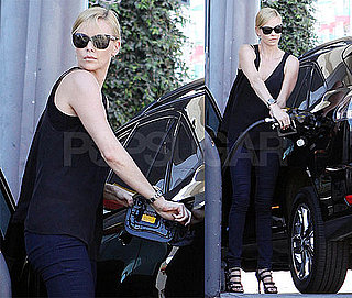 Charlize Theron Teams Up With Orlando Bloom For Uniqlo