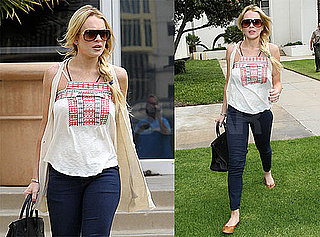 Pictures of Lindsay Lohan Leaving Court in LA