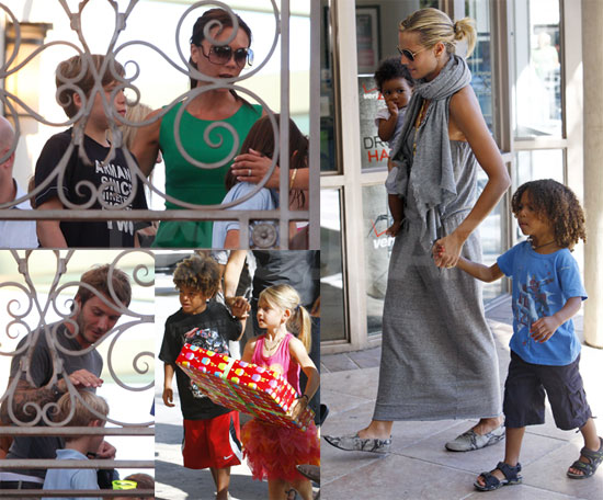 Pictures of Romeo Beckham's Birthday Party