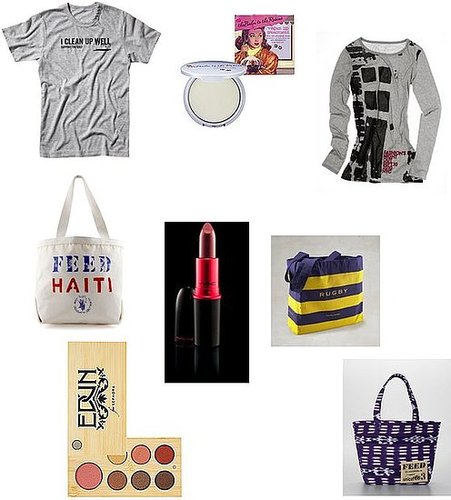Donate to various causes when you purchase these items.