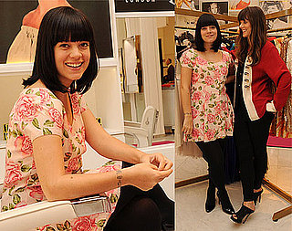 Pictures of Pregnant Lily Allen at Lucy In Disguise