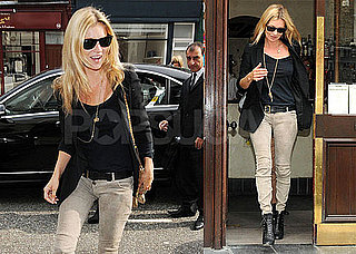 Pictures of Kate Moss Out to Lunch in London