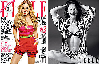 Pictures of Megan Fox's Abs, Lauren Conrad on the Cover of October 2010 Elle Magazine