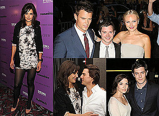 Katie Holmes and Tom Cruise Kissing at the NYC Premiere of The Romantics
