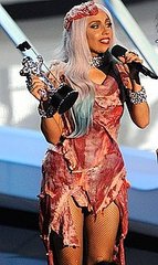PETA responds to Lady Gaga's Meat Dress PETA responds to Lady Gaga's Meat Dress