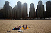 Women Sunbathing in Dubai