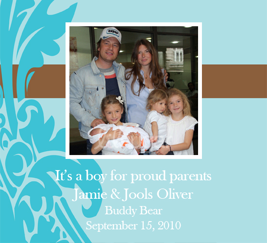 Pictures of Jamie Oliver's Baby Son Buddy 2010-09-16 11:53:00