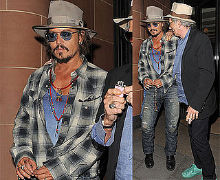 Pictures of Johnny Depp and Keith Richards Out in London