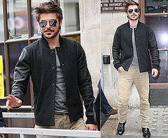 Pictures of Zac Efron with a Beard Promoting Charlie St Cloud at Radio One Pictures of Zac Efron with a Beard Promoting Charlie St Cloud at Radio One