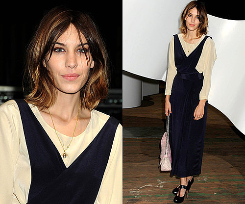 Photos of Alexa Chung at the 3.1 Philip Lim Spring 2011