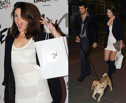 Pictures of Gemma Arterton and New Husband Stefano Catelli and Her Dog Hendrix
