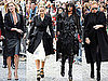 Pictures of Sarah Jessica Parker, Kate Moss, Naomi Campbell, Stella McCartney at Alexander McQueen's Memorial Service