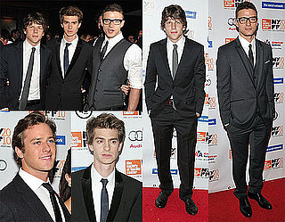 Pictures of Jesse Eisenberg and Justin Timberlake at the NYC Premiere of The Social Network