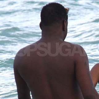 Guess Who Went Shirtless at the Beach?