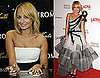 Nicole Richie at Nordstrom Signing and LACMA Event in One-Shouldered Marchesa Gown