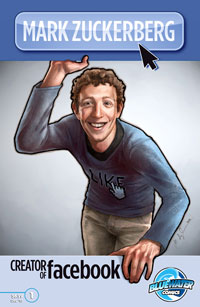 Facebook's Mark Zuckerberg Comic Book