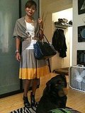 a lady in new york